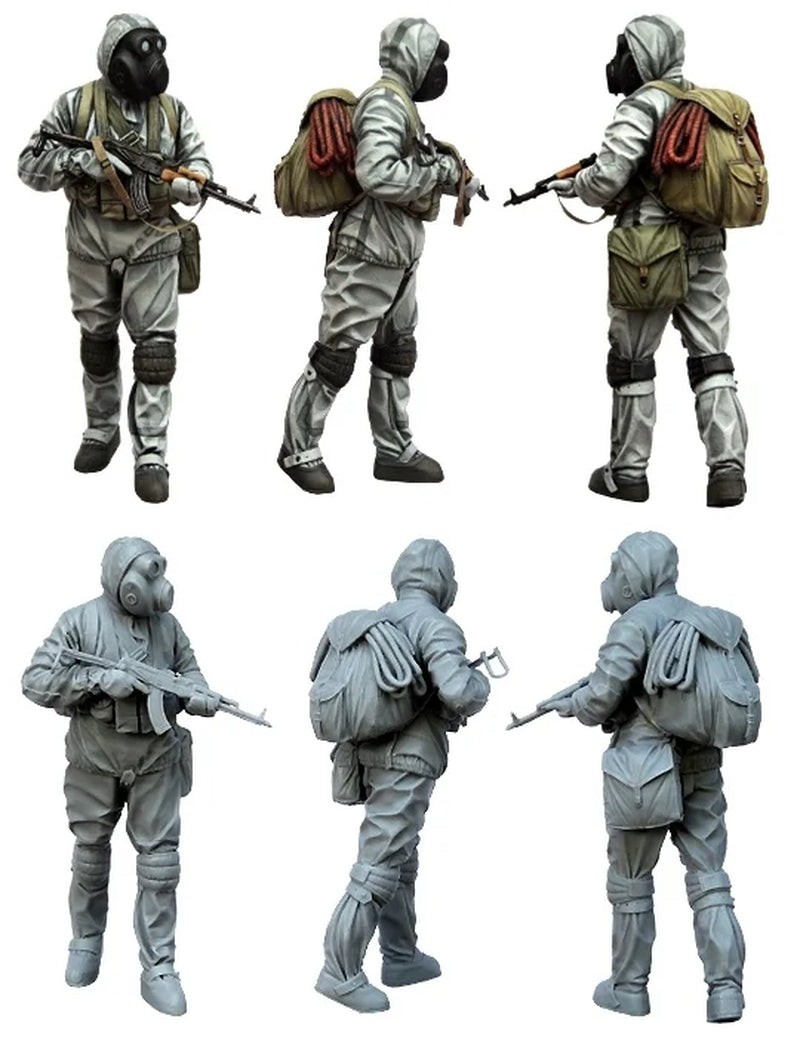 1/35 Resin Model Figure GK, Military Theme ，Unassembled and Unpainted Kit