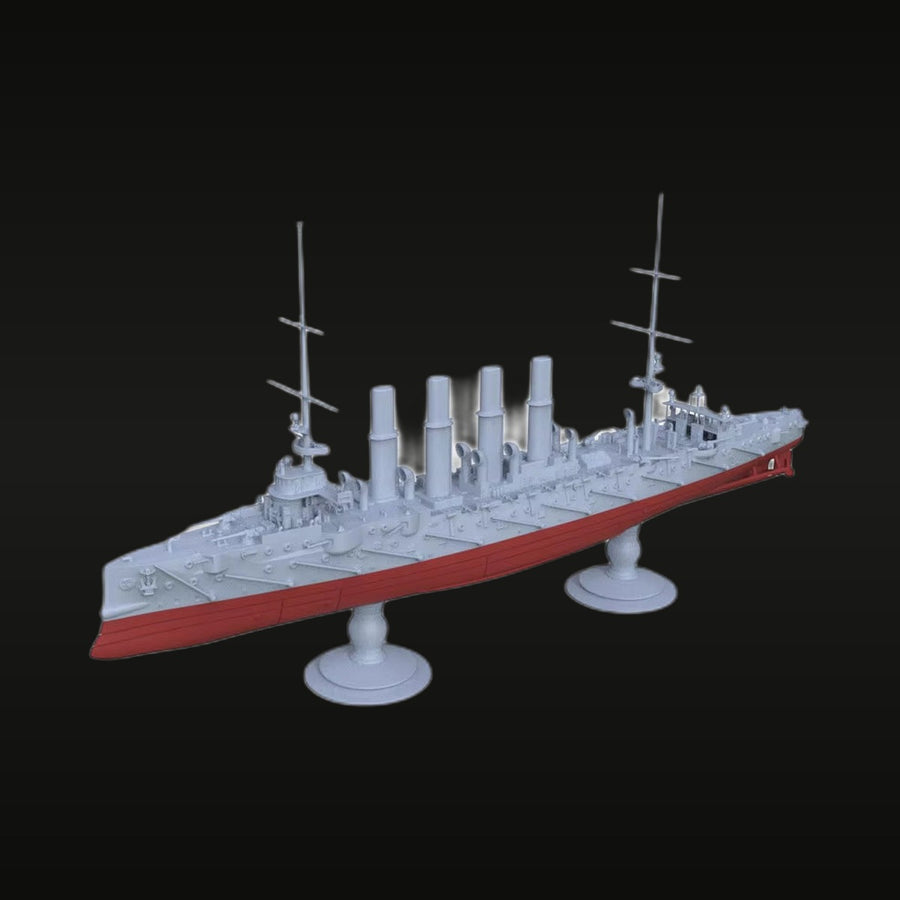 Russian Varyag Protected Cruiser 1/1250 Resin Ship Kit - unpainted resin model kit