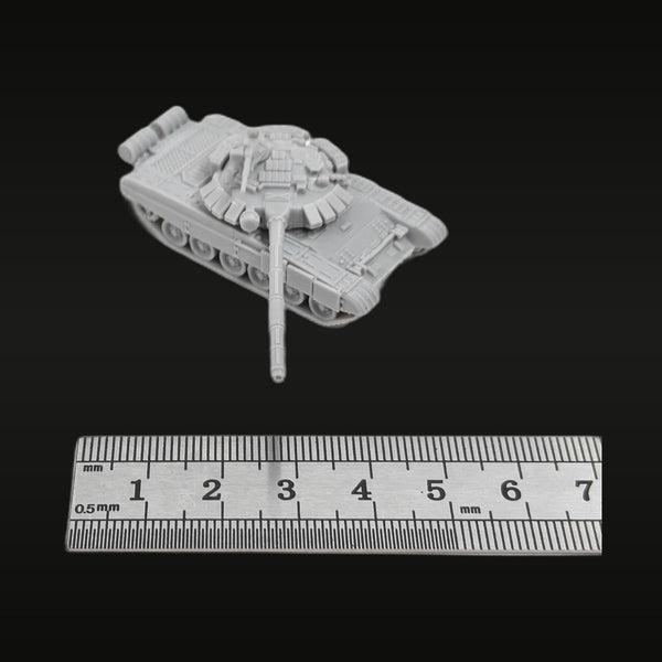 Modern Soviet T-72BM Main Battle Tank 1/285 Resin Model Kit