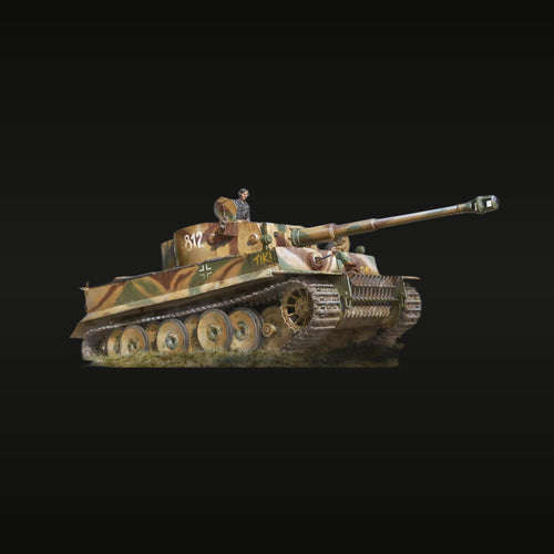 WWII German Tiger I Early Production Das Reich Division 1/72 Resin Kit