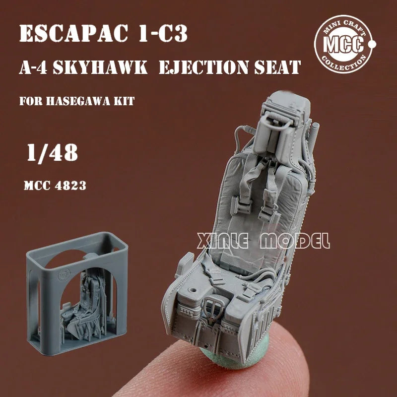 MCC 3D Printed Model Spare Parts 4823-4 A-4 Skyhawk Attack Aircraft Ejection Seat for Hasegawa Kit 1/48