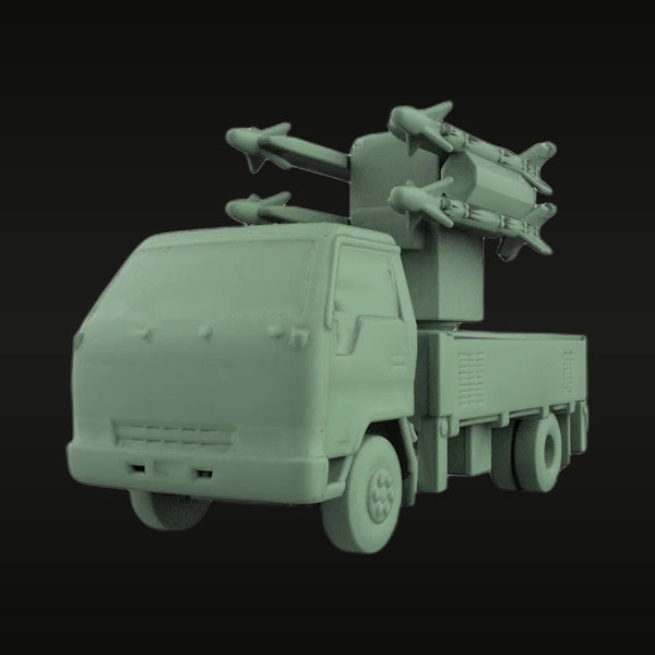 Modern Chinese Truck-Mounted Missile Launcher 1/48 Resin Vehicle Kit