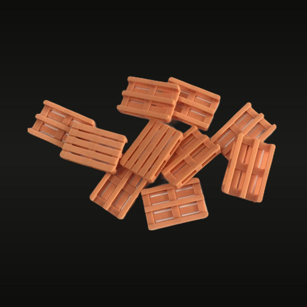 Modern Modular Brick Factory Walls & Doors Terrain Set 15mm Resin Kit