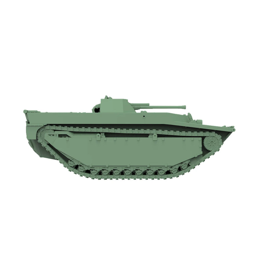 WWII US LVT Amphibious Assault Vehicle 1/72 Resin Kit - resin model view 3