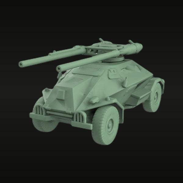 WWII Czechoslovak OA-82 Jarmila 2 Armoured Vehicle 1/56 Resin Kit