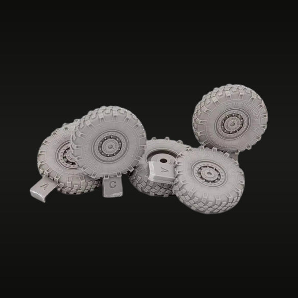 AMX-10 Wheeled Tank Wheel Set 1/35 Resin Model Kit Parts