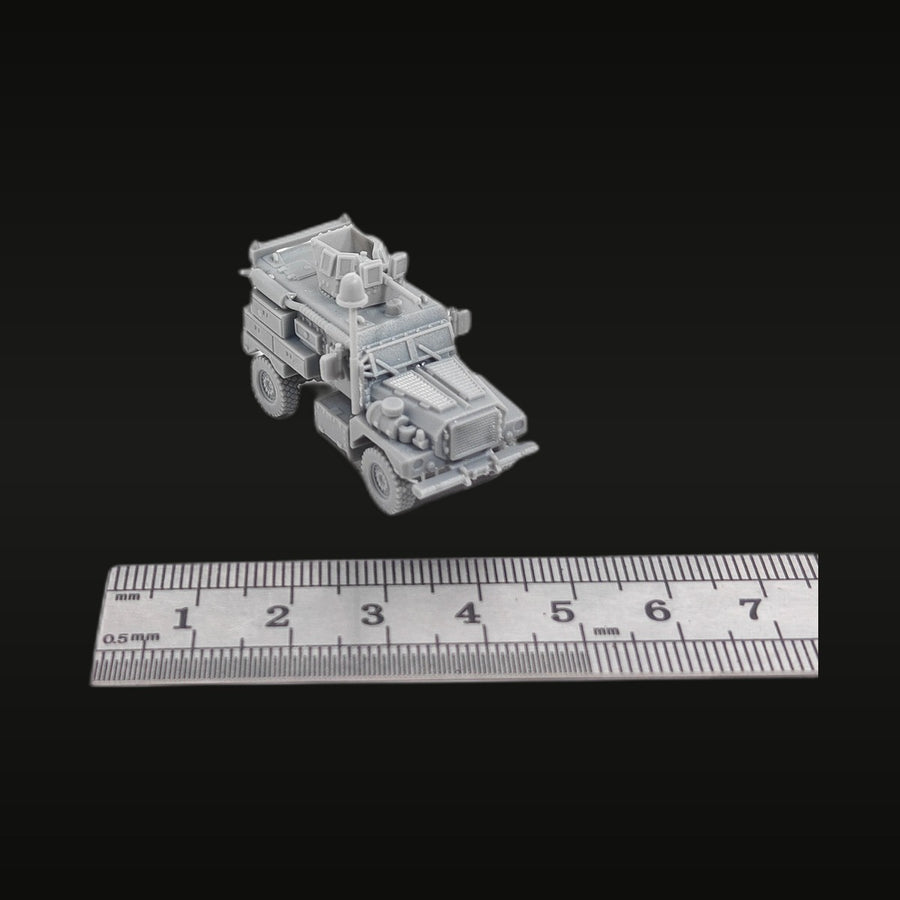 Modern US Cougar MRAP Micro-Scale 1/285 Resin Vehicle Kit - unpainted resin model kit