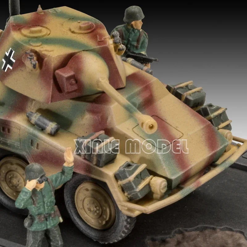 Revell Plastic Assembled Tank Model Kit 03288 Sd. Kfz.234/2 Puma Wheeled Armored Vehicle 1/76