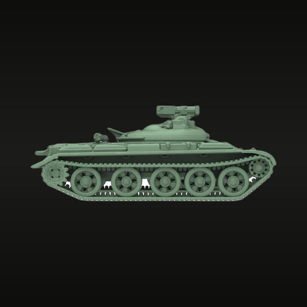 Cold War Soviet Medium Tank 1/56 Resin Vehicle Kit