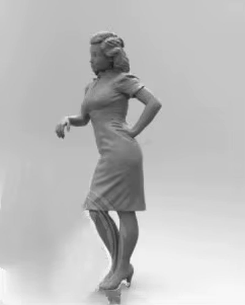 1/35 Resin Model Figure GK, Unassembled and Unpainted Kit