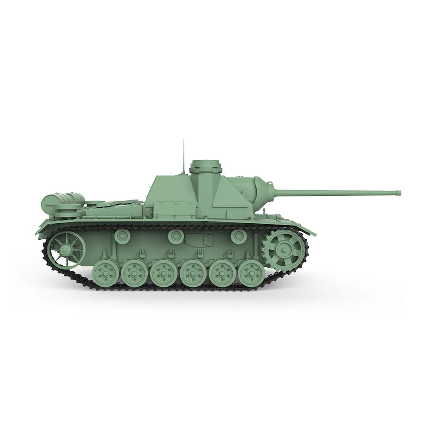 German StuG III Ausf. G Assault Gun 1/72 Resin Vehicle Kit - resin model view 5