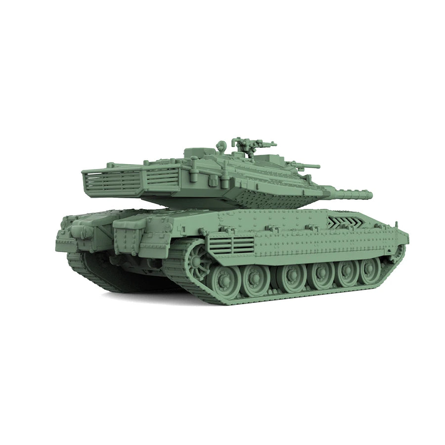 1/220 1/160 1/87 MRY-SFW SS765 Railway Military Model Kit Israel Merkava MK.4B Main Battle Tank