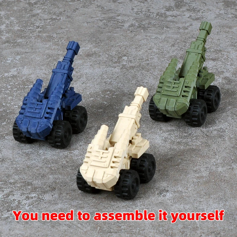WWII Multi-Vehicle Tabletop Army Set 28mm Resin Model Kit - resin model view 4