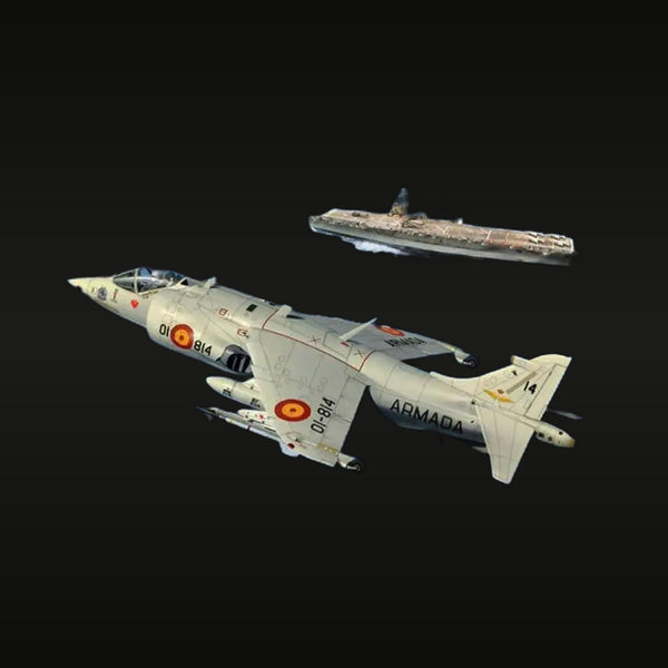 Spanish AV-8S Matador Harrier & Carrier Set Resin Aircraft Kit