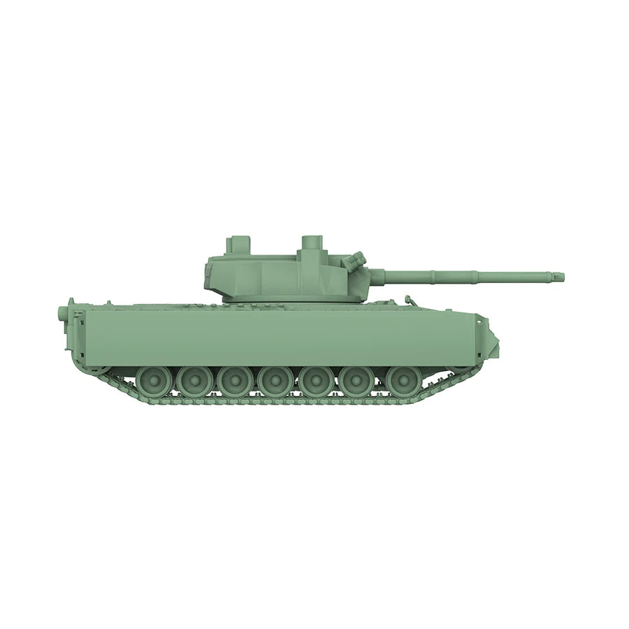 Modern European Main Battle Tank (Leopard 1/AMX-30 type) 1/56 Resin Vehicle Kit - resin model view 2