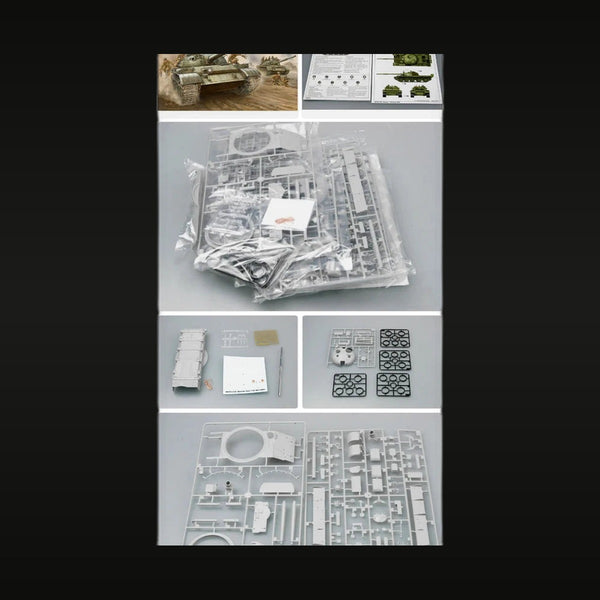 Soviet T-62 Main Battle Tank 1/35 Scale Plastic Model Kit