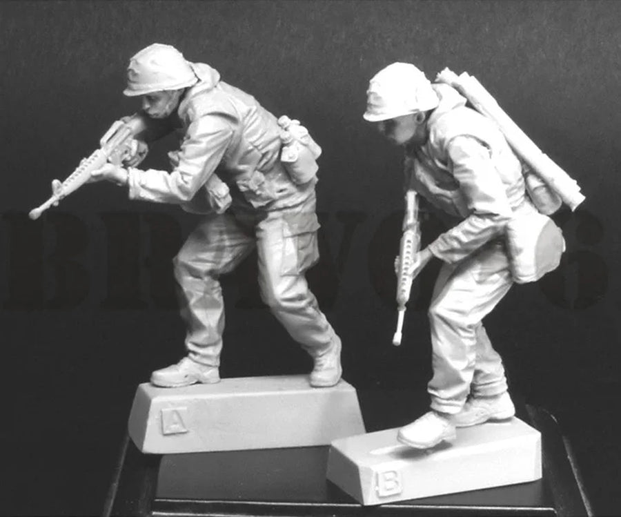 1/35 Resin Model Figure GK, Military Theme ，Unassembled and Unpainted Kit