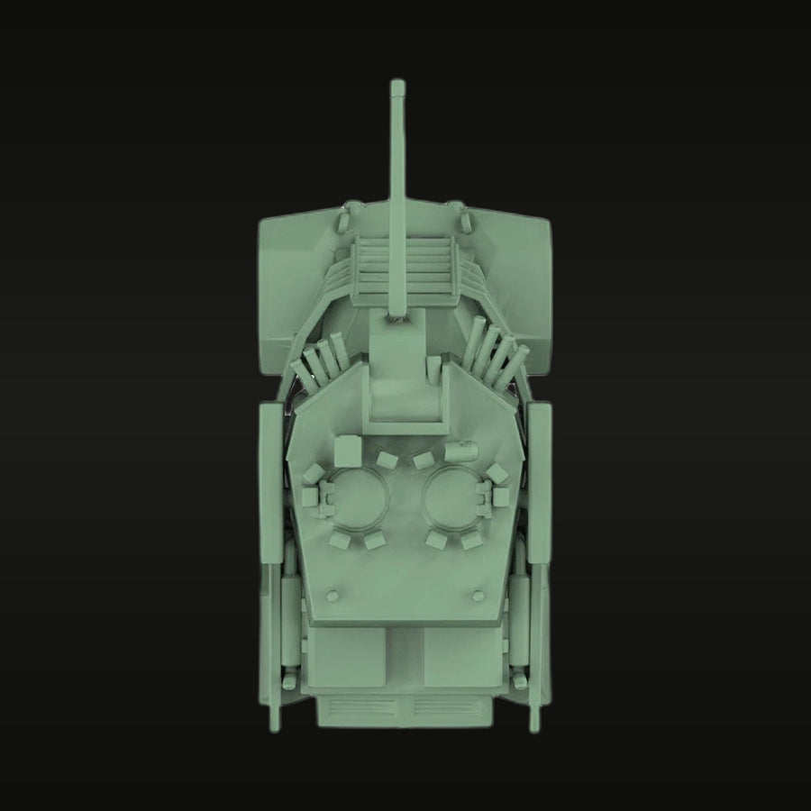 French Sphinx 6-Wheel Armoured Vehicle 1/220 Resin Vehicle Kit - unpainted resin model kit