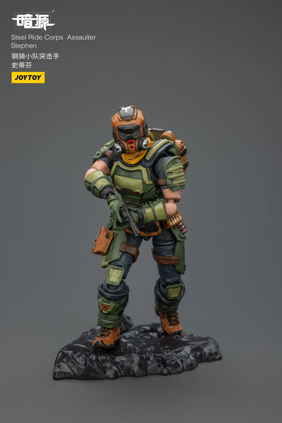 JOYTOY Dark Source 1/25 Scale Steel Ride Corps Assaulter Stephen Rhett Volok Marco Karl Action Figure Model Dolls for Collection