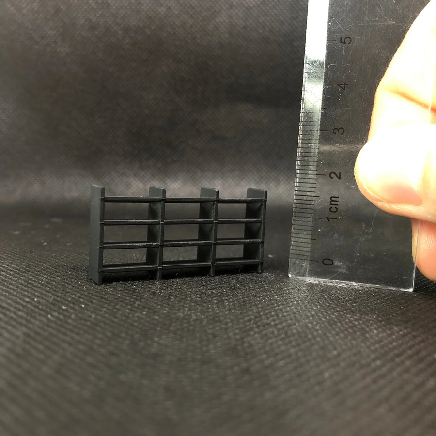 1/64 Parking Scene Tire Rack Tool Stand Red Brick Graffiti American Style Garage Accessories Car Repair Factory Display Props