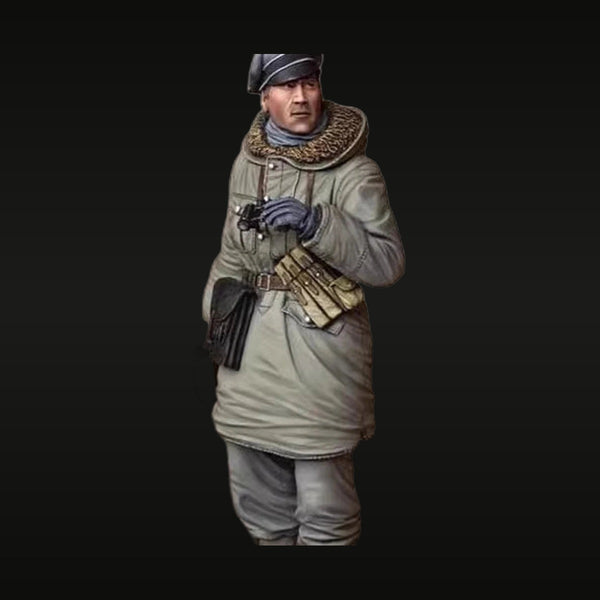 WWII German Soldier Winter Uniform 1/16 Resin Figure Kit