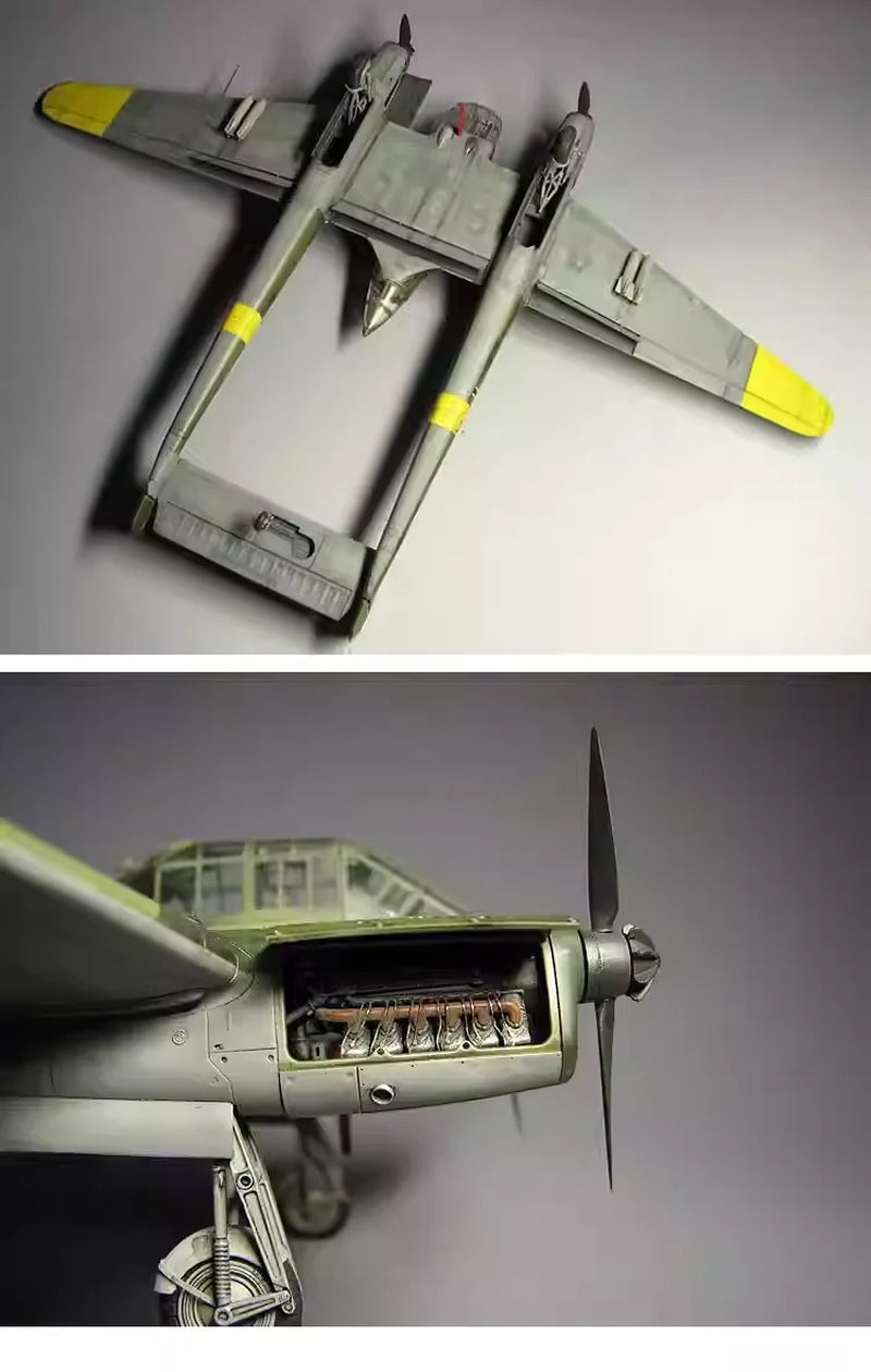 WWII German Focke-Wulf Fw189A-2 Reconnaissance Aircraft 1/48 Resin Kit - resin model view 5