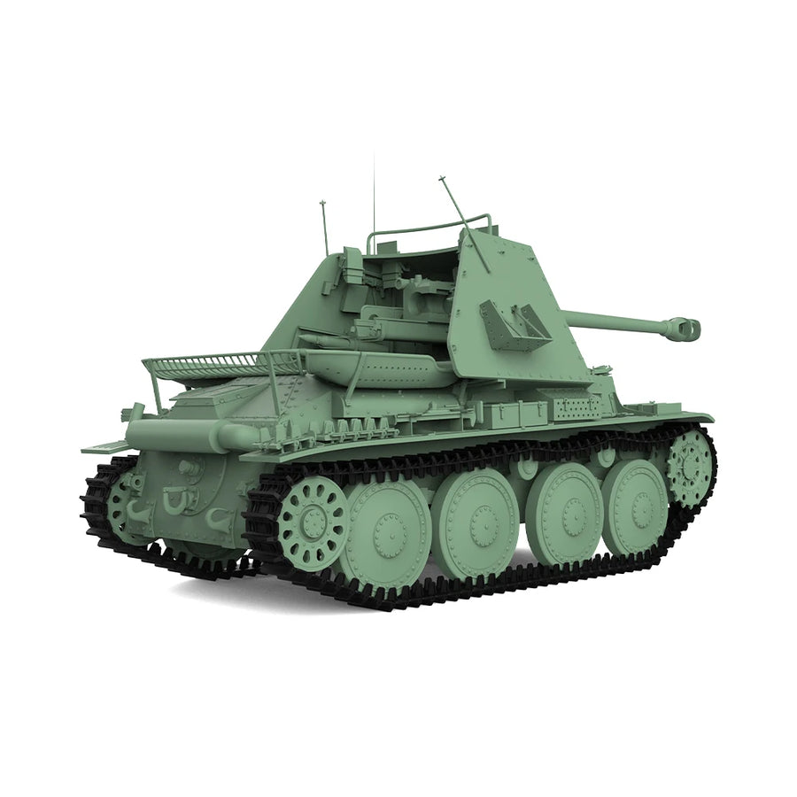 German 38T Marder.Iii-H Destroyer MRY-SFW SS724 1/48 1/64 S Scale Military Model Kit