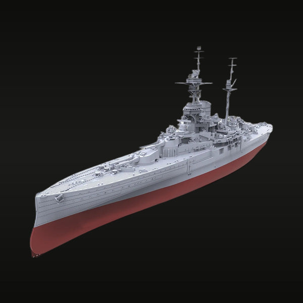British Royal Navy WWII Cruiser/Battleship 1/700 Resin Ship Kit