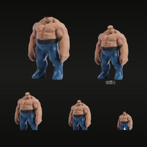 The Thing (Ben Grimm) Fantastic Four Multi-Scale Resin Figure Kit 1/24-1/87