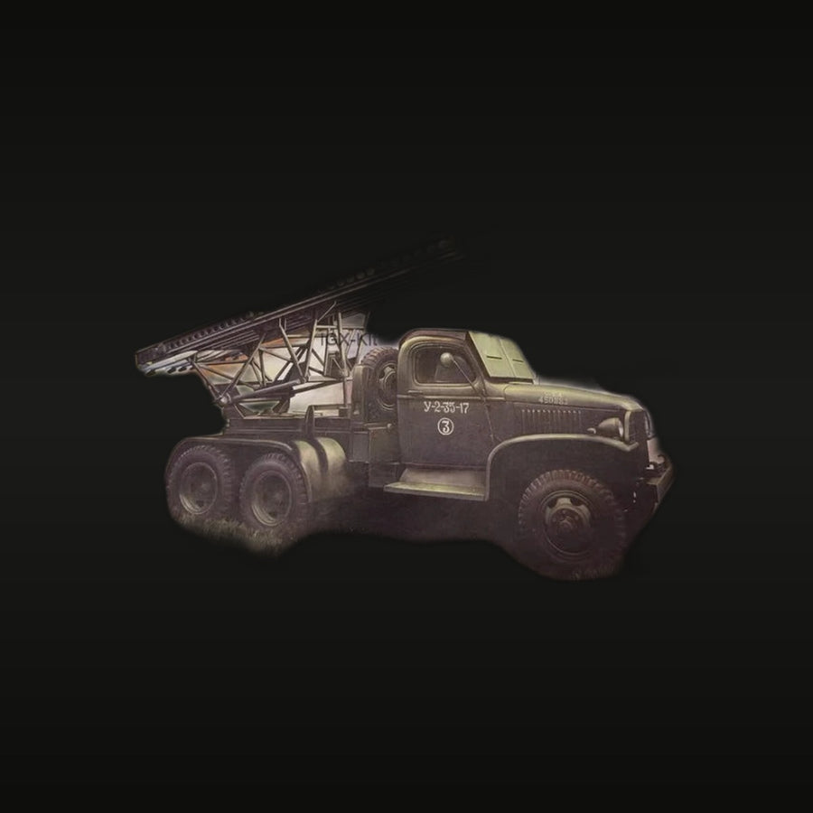 WWII Soviet Katyusha BM-13 Rocket Launcher 1/35 Resin Vehicle Kit - unpainted resin model kit