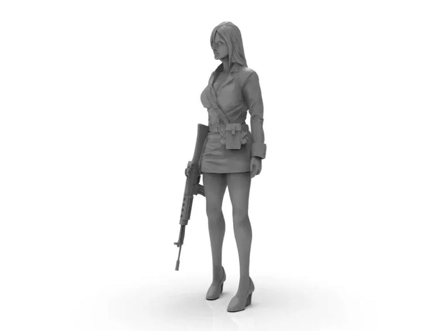 1/35 Resin Model Figure GK， Unassembled and Unpainted Kit