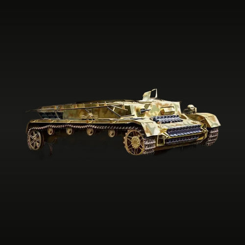 German Pz.Kpfw.IV Ausf.H Medium Tank 1/72 Resin Model Kit