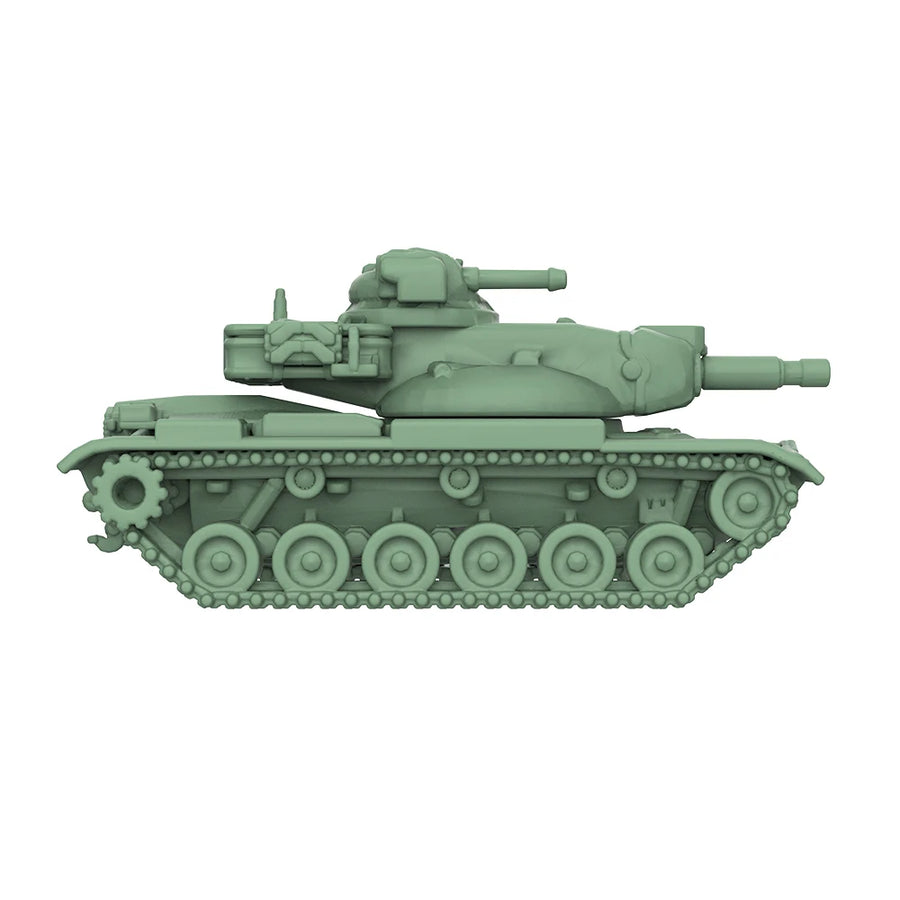 M48 Patton Medium Tank 1/72 Resin Vehicle Kit - resin model view 5