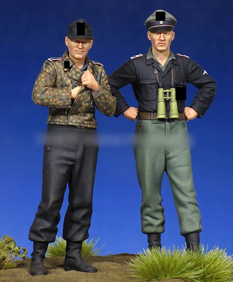 1/35 Resin Model Figure GK， Unassembled and Unpainted Kit
