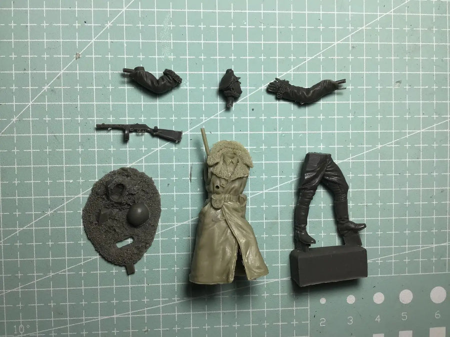 1/35 Resin Model Figure Gk，Unassembled and Unpainted Kit