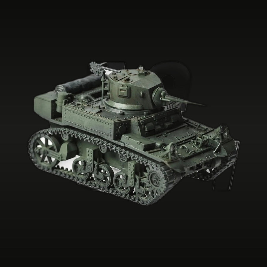 WWII Soviet T-26 Light Tank 1/35 Resin Vehicle Kit - unpainted resin model kit