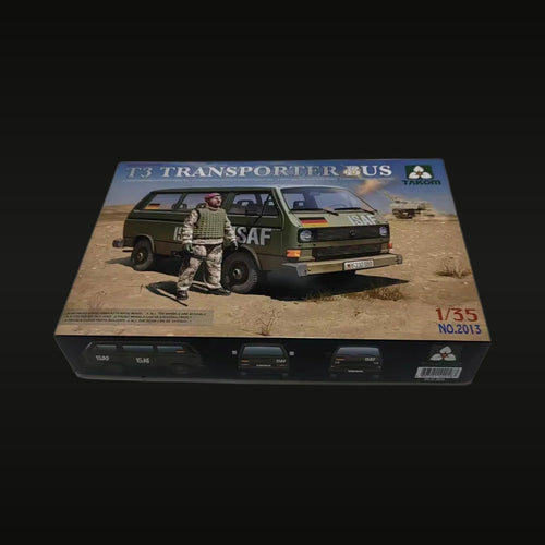 T3 Transporter Bus with ISAF Soldier 1/35 Resin Model Kit