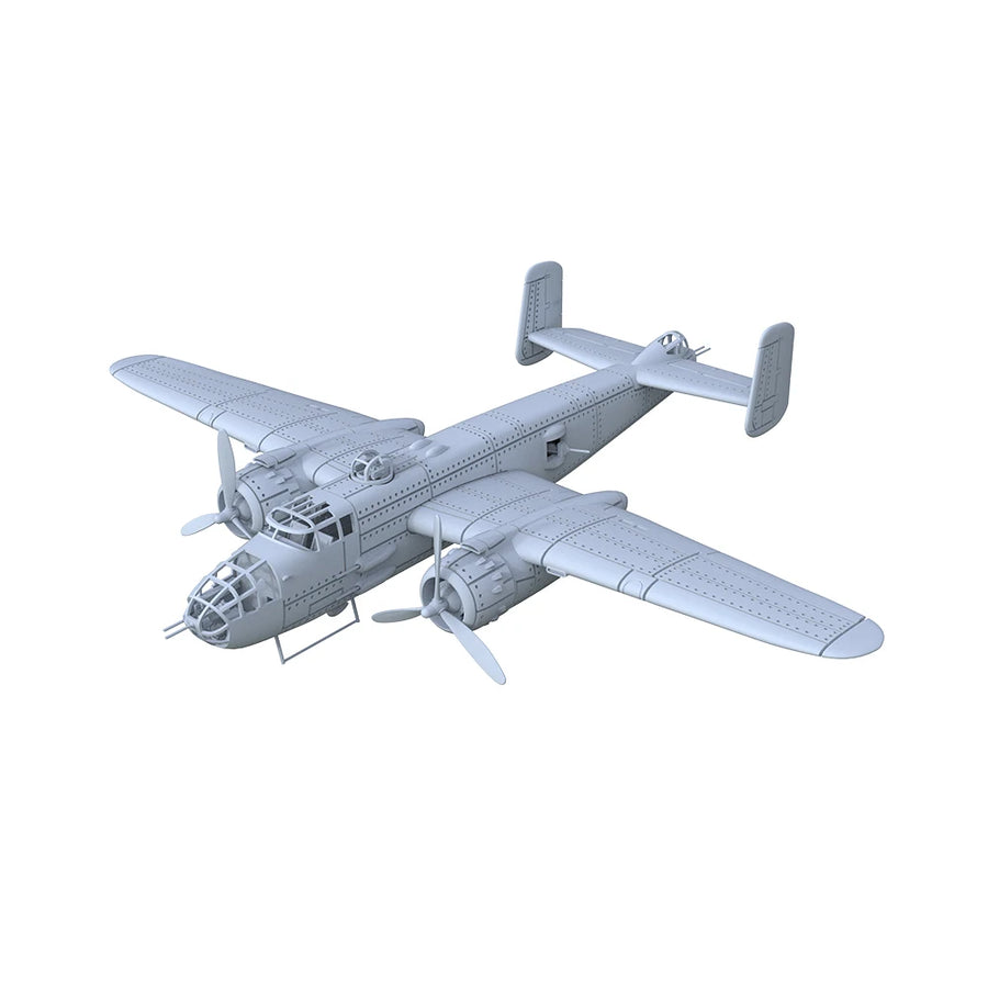 WWII US Aircraft Twin Pack: B-25 Mitchell (x2) 1/250 Resin Kit - resin model view 5