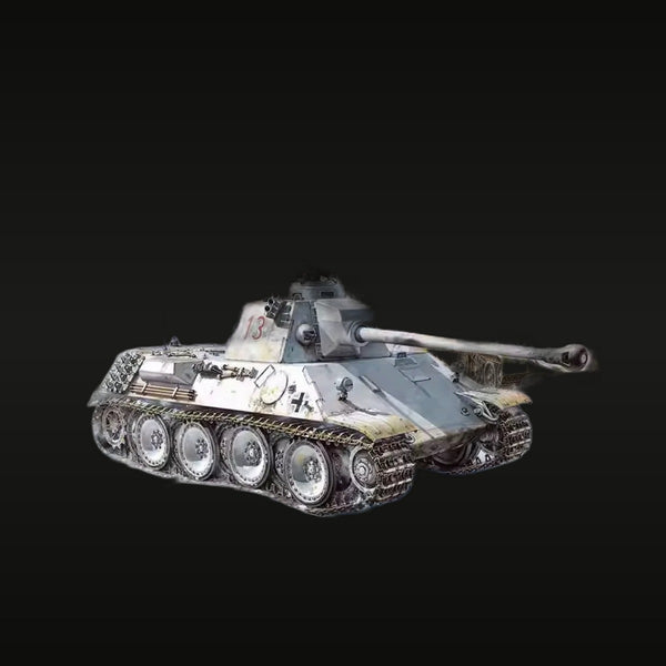 WWII German Panther Medium Tank 1/35 Resin Vehicle Kit