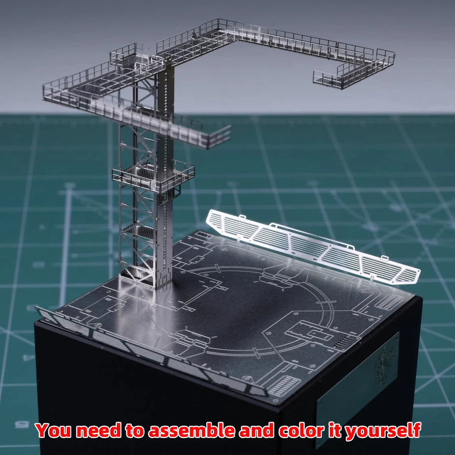 1/144 Photo Eatch PE Scale Model Kit Maintenance Platform Display Base Hobby Action Base Hobby Stand Accessory Figure HG RG BB