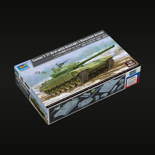 Soviet T-72 Ural Hanging Contact Type 1 Tank 1/35 Resin Kit