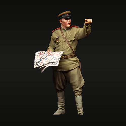 Soviet Commander WWII 1/35 Resin Figure Kit