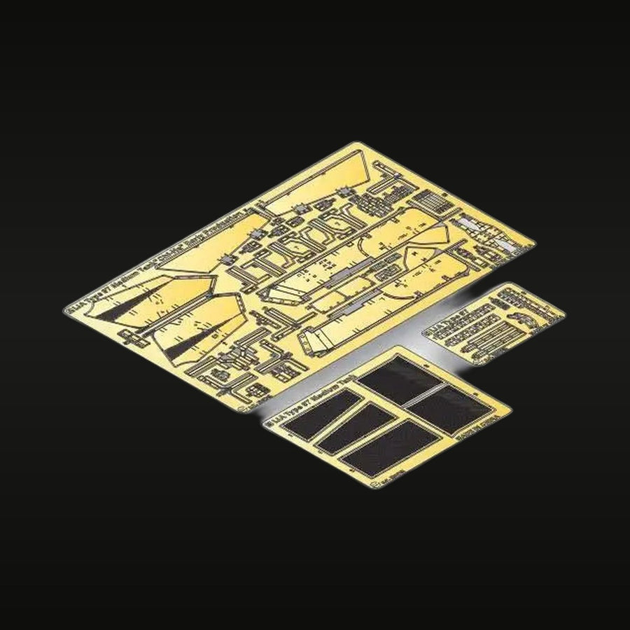 WWII Japanese Type 97 Chi-Ha Tank 1/35 Photo-Etch Detail Set - unpainted resin model kit