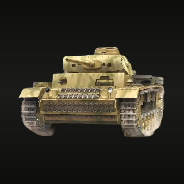 WWII German Panzer III Ausf.J Tank Afrika Korps 1/35 Resin Vehicle Kit