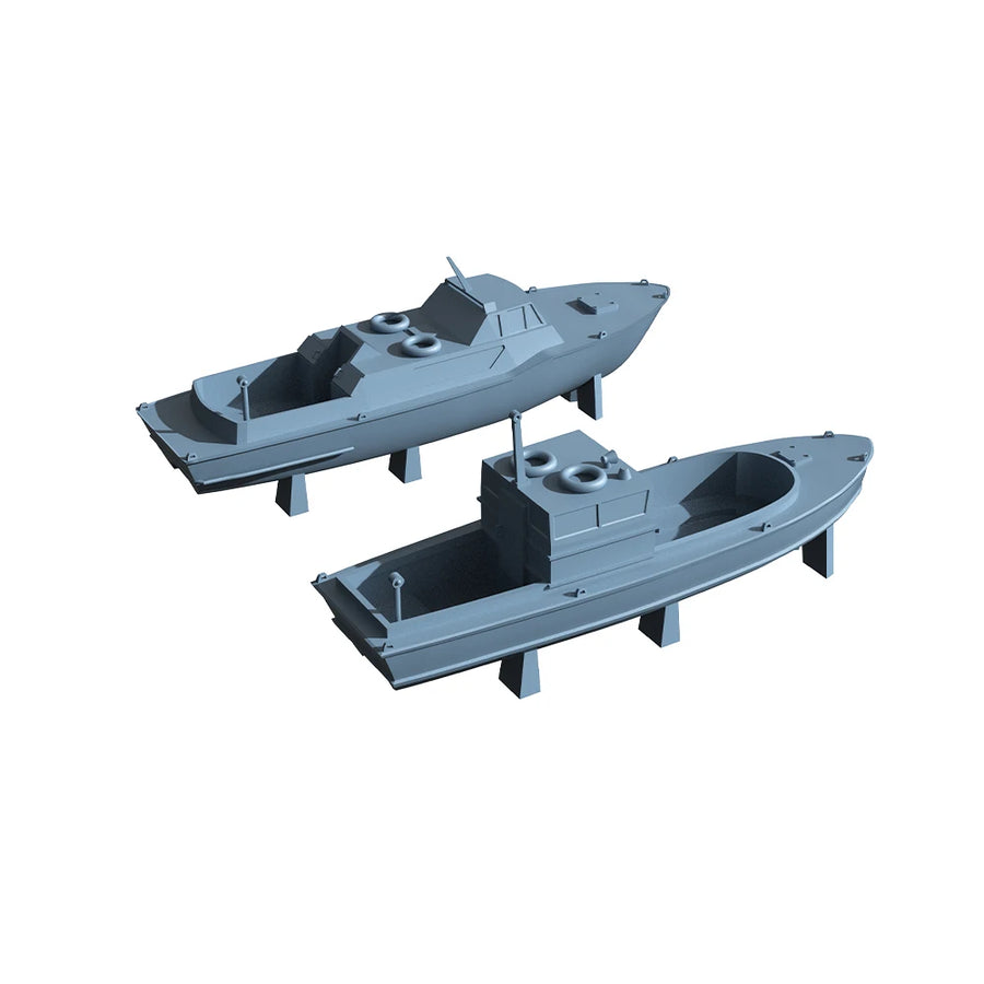 Modern Russian Patrol Boat Set 1/350 Resin Ship Kit - resin model view 5
