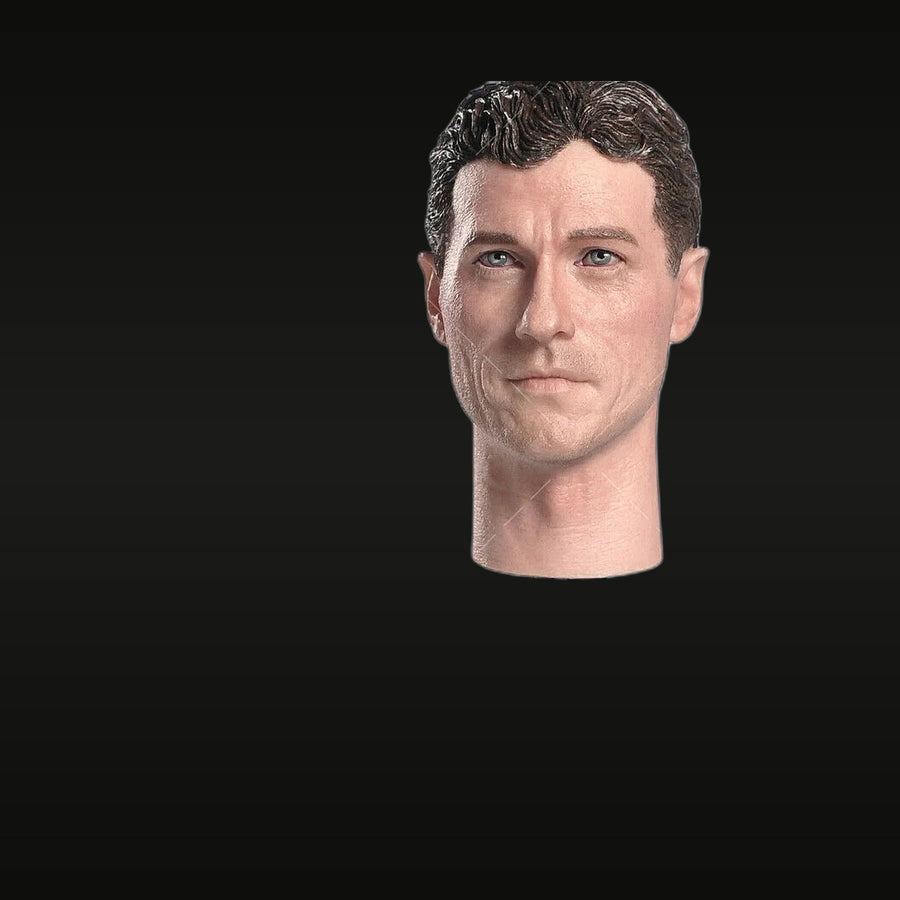 WWII British Submarine Captain 1/6 Scale Resin Head Sculpt - unpainted resin model kit