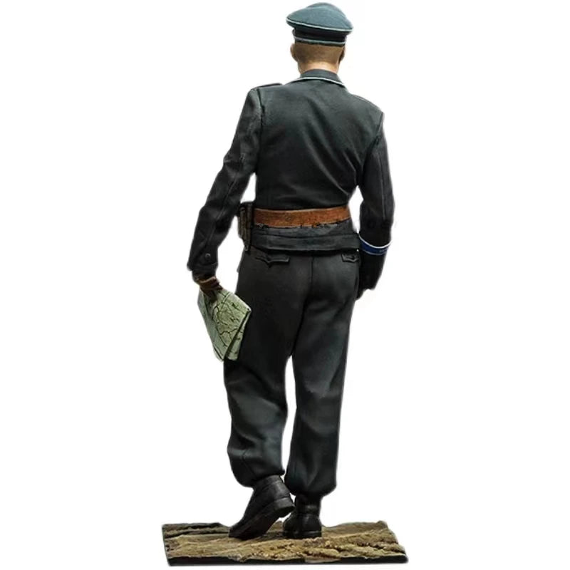 WWII German Luftwaffe Officer with Briefcase 1/35 Resin Figure Kit - resin model view 2