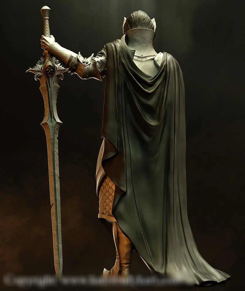 75Mm Resin Model Figure Gk，Unassembled and Unpainted Kit