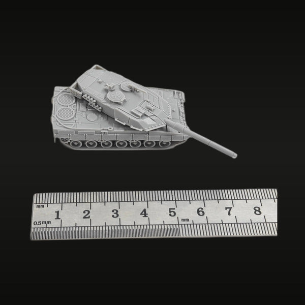 Modern Leopard 2A6 Main Battle Tank 1/87 Scale Resin Model Kit