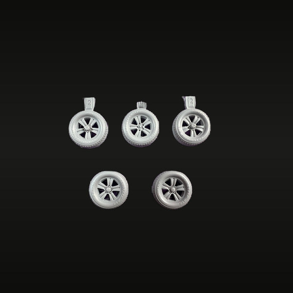 1/35 Modern Truck Wheel Set (Resin Accessory)